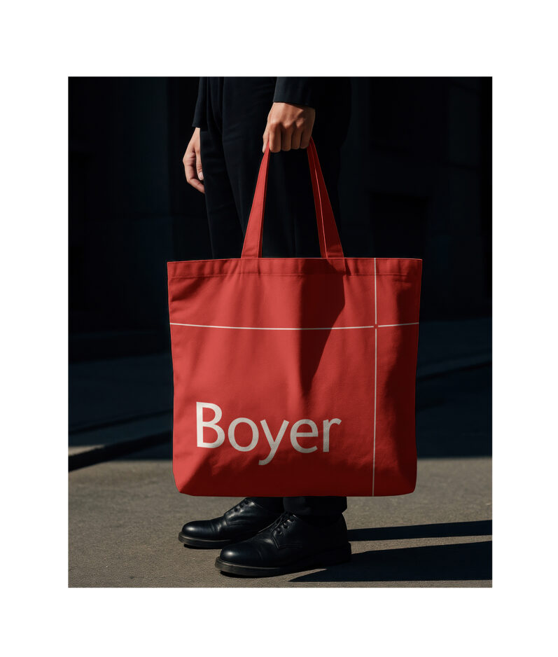 Boyer TOTE WEB BORDER